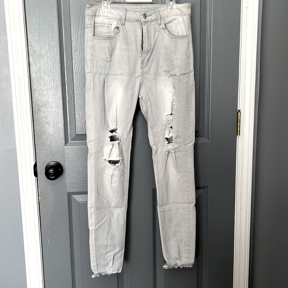 Light gray jeans